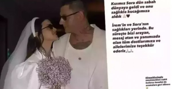 İrem Helvacıoğlu minik kızını paylaştı!